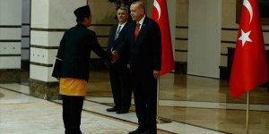 Erdoğan Endonezya'nın Ankara Büyükelçisi İkbal'i kabul etti