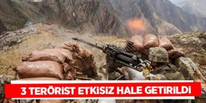 Mardin ve Diyarbakır'da 3 terörist etkisiz hale getirildi