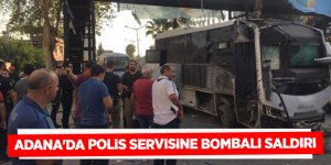Polis servisine bombalı saldırı