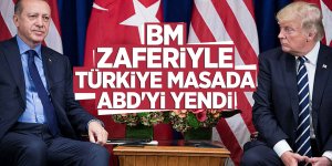 BM zaferiyle Türkiye masada ABD'yi yendi
