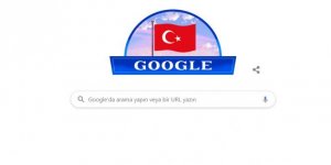 29 Ekim Cumhuriyet Bayramı'na özel doodle