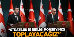 Cumhurbaşkanı Erdoğan, "Türkiye-Gürcistan stratejik iş birliği konseyi toplanacak"