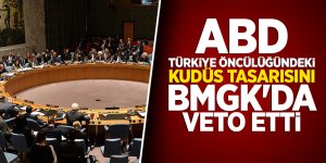 ABD, Türkiye öncülüğündeki Kudüs tasarısını BMGK'da veto etti