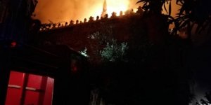 Muğla’nın Datça ilçesinde otel yangını