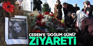 Ceren Özdemir'e 'doğum günü' ziyareti