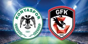 Konya Büyükşehir Belediye Stadyumunda konuk Gaziantep FK
