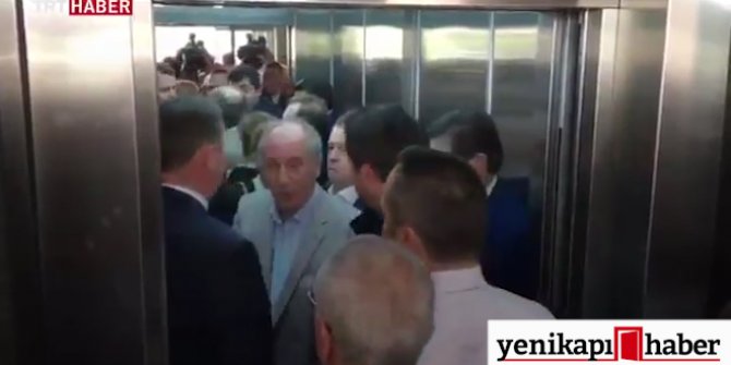 CHP'de asansör krizi! Muharrem İnce "İncelik Yapmadı"