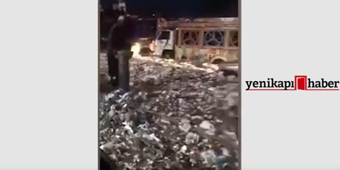Haiti'de çöp seli!