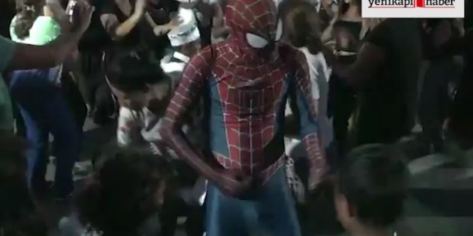 Spider Man son olarak Sünnet Şenliği’nde görüntülendi